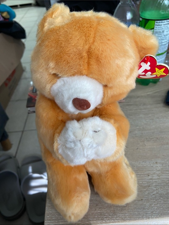 Ty Other - 1999 Ty Beanie Buddy HOPE The Praying Beanie Babies Bear 10" Plush Stuffed